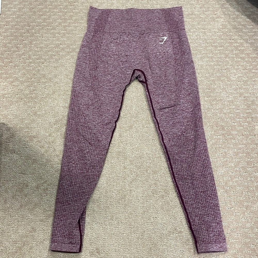 pink gym shark leggings
